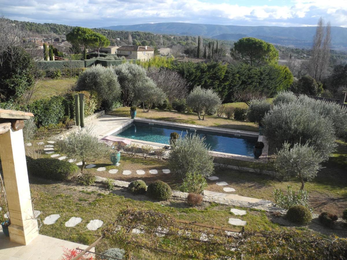 Bed and Breakfast Oustau De Piera Gordes Exterior foto