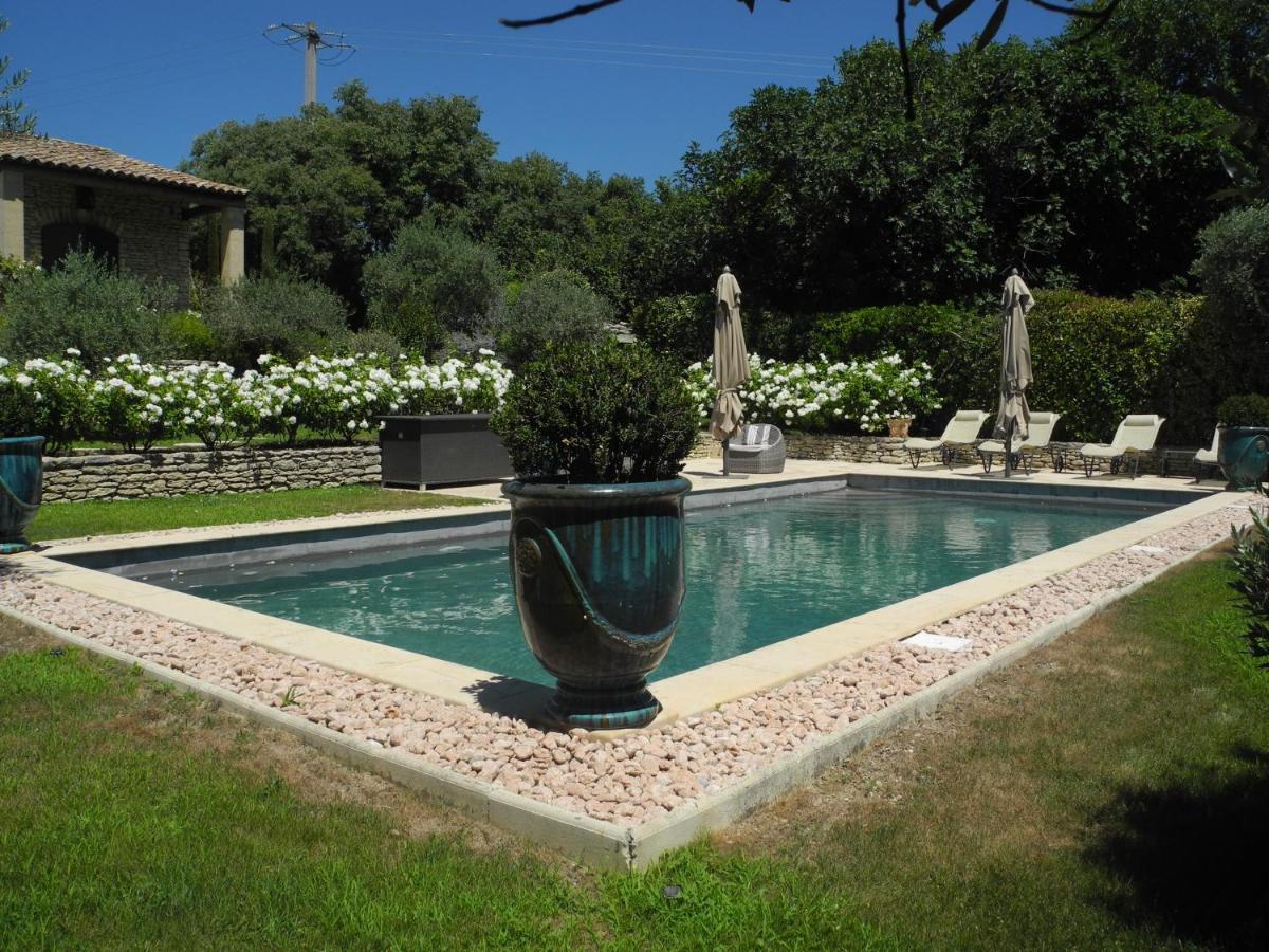 Bed and Breakfast Oustau De Piera Gordes Exterior foto