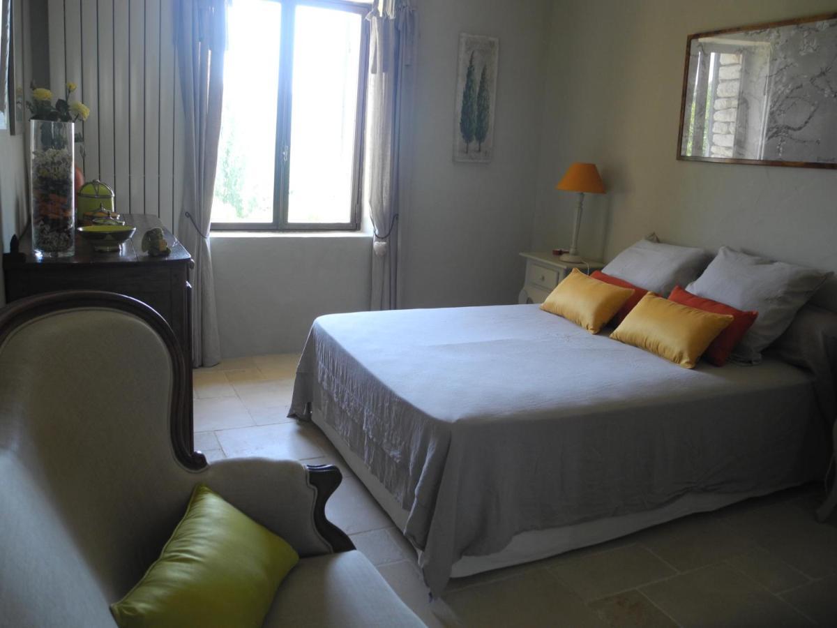 Bed and Breakfast Oustau De Piera Gordes Exterior foto